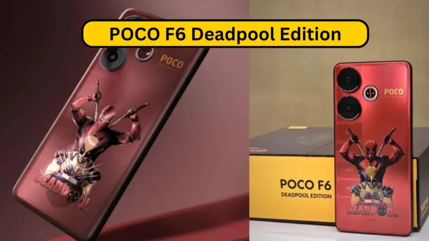 POCO F6 Deadpool Edition