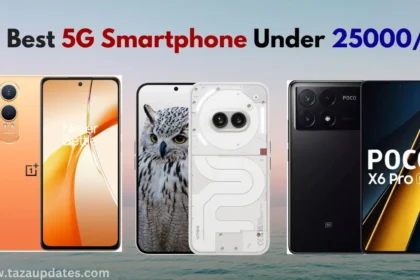 Best 5G Smartphone Under 25000/-