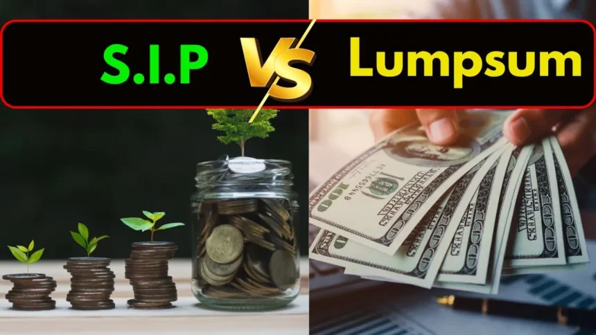 sip vs lumpsum in mutual funds