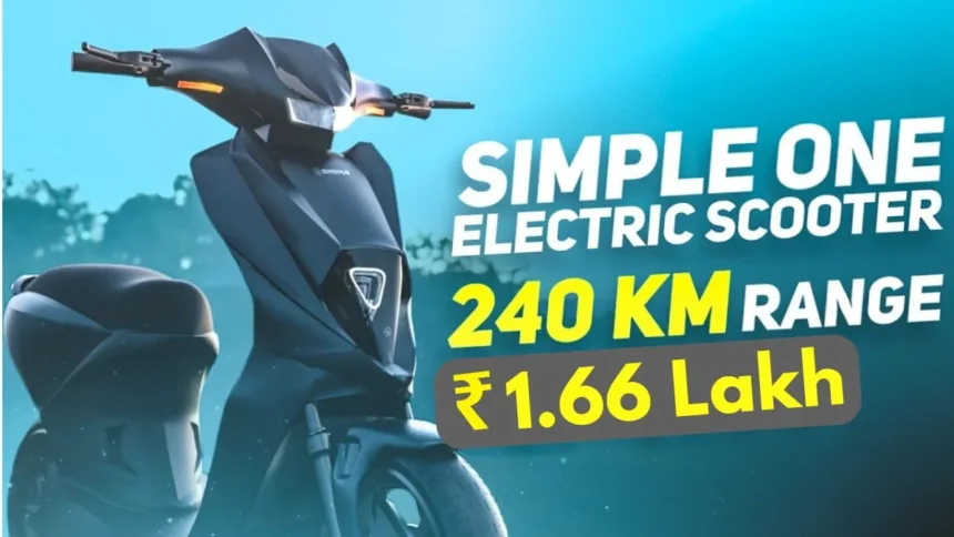 Simple One Electric Scooter